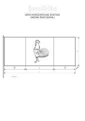 Izris horizontalne zastave